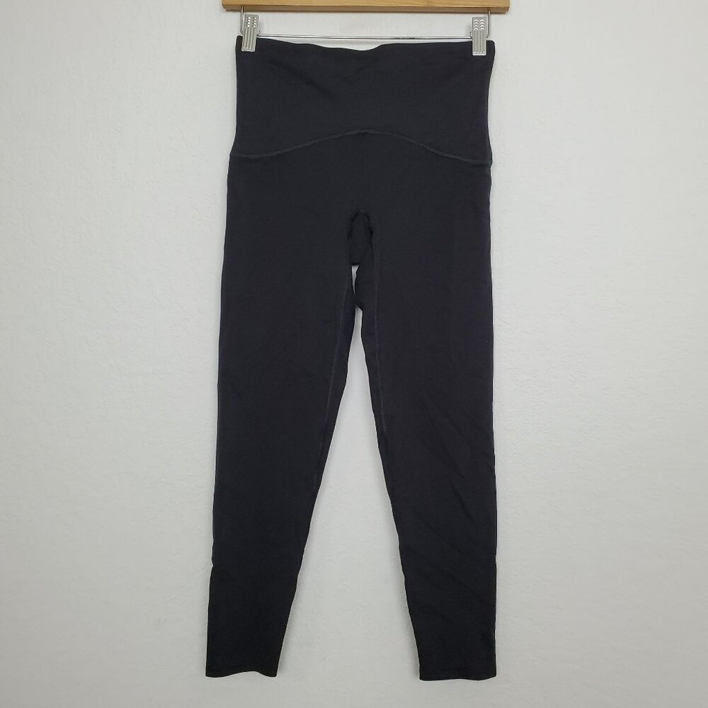 Spanx Womens Booty Boost Active 7/8 Sculpt Leggings Size S Black Slimming